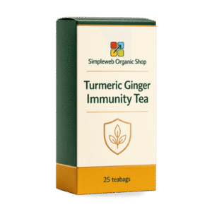 Turmeric Ginger Immunity Tea – 25 teabags