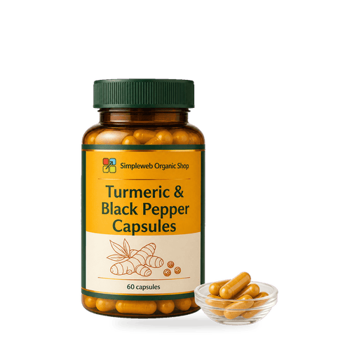 Turmeric & Black Pepper Capsules – 60 capsules