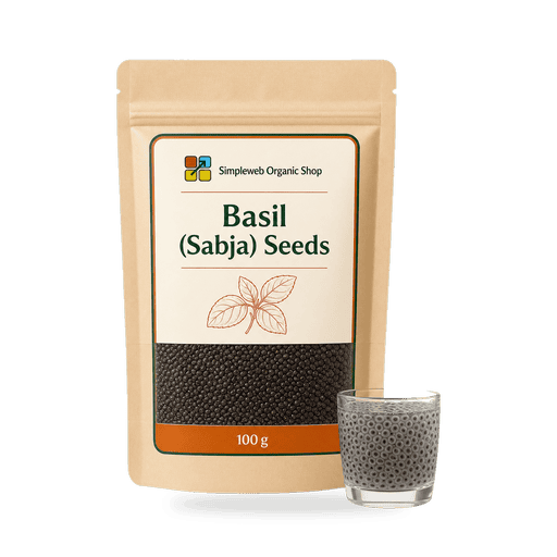 Basil (Sabja) Seeds – 100 g