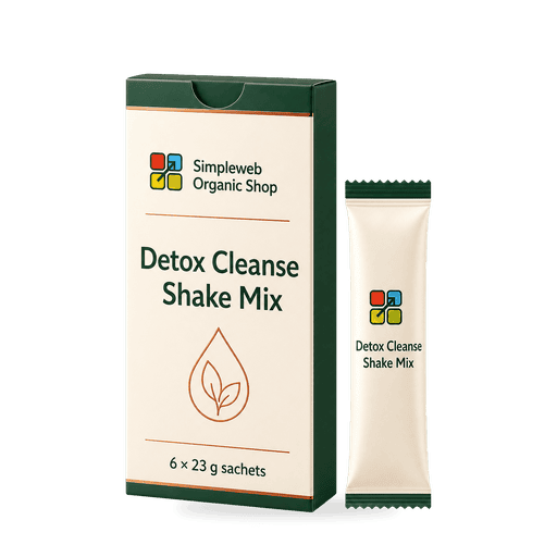 Detox Cleanse Shake Mix – 6 × 23 g sachets